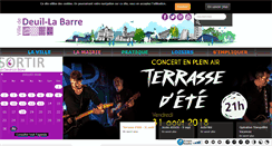 Desktop Screenshot of mairie-deuillabarre.fr